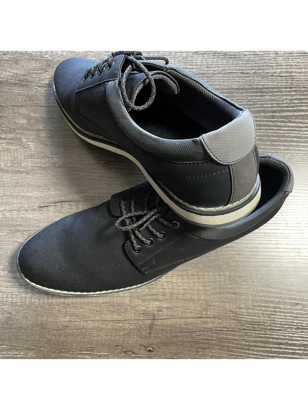 Black Edmund Casual Mens Shoes Size 13 Goodfellow & Co - BARELY USED WITH BOX